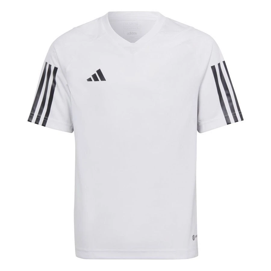 Adidas Training T-Shirt Tiro 23 Competition - White/Black Kids 1 Adidas Training T-Shirt Tiro 23 Competition - White/Black Kids