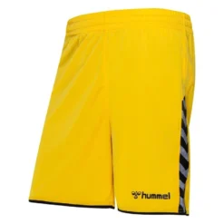 Hummel Shorts Authentic Poly - Yellow/Black