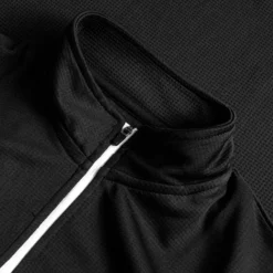 Hummel Training Shirt Authentic 1/2 Zip - Black/White Kids -Track Fit Wear Sales bb395407313d