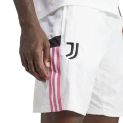 ADIDAS Juventus Training Shorts Downtime - White -Track Fit Wear Sales bc203f318dd1