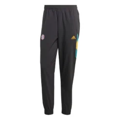 ADIDAS Bayern München Training Trousers Icon Woven - Black/Green/Yellow