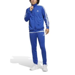 Adidas Tracksuit 3-Stripes - Blue/White -Track Fit Wear Sales c47795ec448b