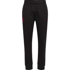 Hummel Denmark Training Trousers Fan - Black/Tango Red