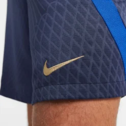 Nike France Training Shorts Dri-FIT Strike 2022/23 - Midnight Navy/Game Royal/Metallic Gold -Track Fit Wear Sales cb682db4aad3