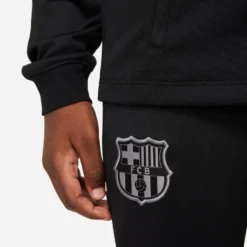 Nike Barcelona Tracksuit Dri-FIT Strike - Black/Steel Gray Kids -Track Fit Wear Sales cc9e25c63eff