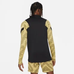 Nike Training Shirt Dri-FIT Strike 21 Drill - Black/Saturn Gold/White -Track Fit Wear Sales d1861d6b7b15