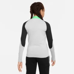 Nike Liverpool Training Shirt Dri-FIT Strike Drill - Wolf Grey/Poison Green/Black Kids -Track Fit Wear Sales d25261702b55