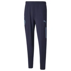 Puma Manchester City Training Trousers Pre Match - Peacoat/Team Light Blue