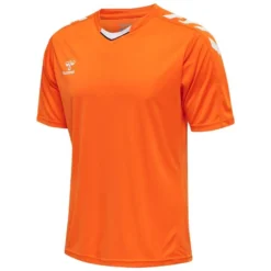 Hummel Core Xk Poly Jersey S/S Orange Tiger