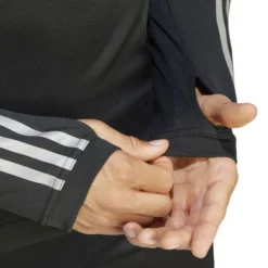 Adidas Training Shirt Tiro 23 Winterized - Black/Light Grey -Track Fit Wear Sales d425b1ed9fe1