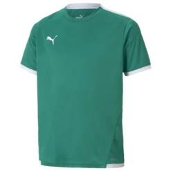 PUMA Playershirt TeamLIGA - Pepper Green/PUMA White Kids