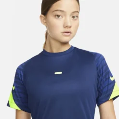 Nike Playershirt Dri-FIT Strike 21 - Blue Void/Deep Royal Blue/Volt Woman -Track Fit Wear Sales e2957fe188b0