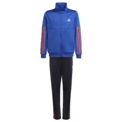 Adidas Training Suit 3-Stripes Team - Hi-Res Blue/Orange Kids