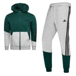 Adidas Tracksuit Winter - Green/Grey Kids
