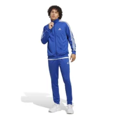 Adidas Tracksuit 3-Stripes - Blue/White -Track Fit Wear Sales f3035db03f9b