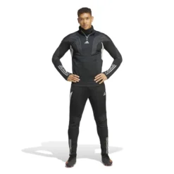 Adidas Training Shirt Tiro 23 Winterized - Black/Light Grey -Track Fit Wear Sales f5eb7ced7fe9