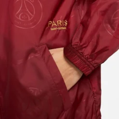 Nike Paris Saint Germain Tracksuit NSW Sport Essential Lined Woven - Team Red/Gold Suede -Track Fit Wear Sales fbe0c33b1a81